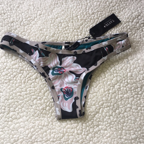 ❗️TAVIK Jayden small bikini bottom blossom print - Picture 1 of 5